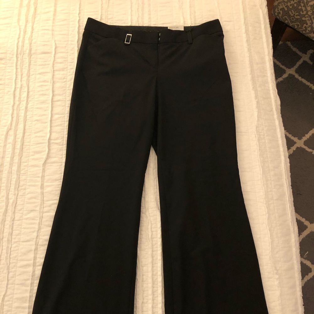 Never worn flare leg black dress pants